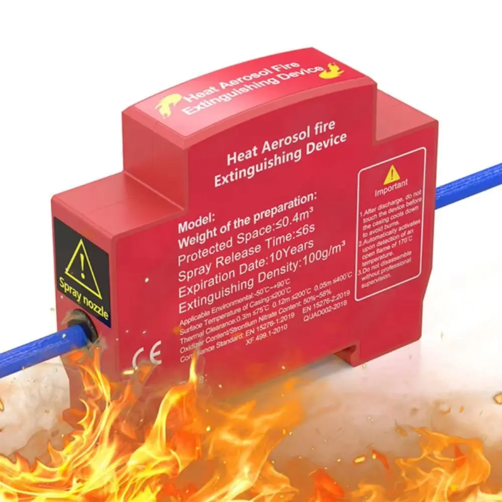 อุปกรณ์ดับเพลิงสำหรับตู้จ่ายไฟ - Fire Extinguisher Small บทวิจารณ์และราคา