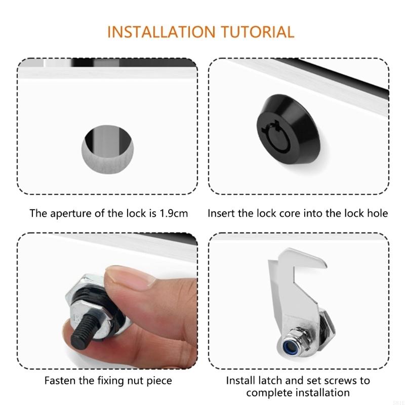 581E 2 ชิ้น Heavy Duty Tubular - Lockbox Key Secure บทวิจารณ์และราคา