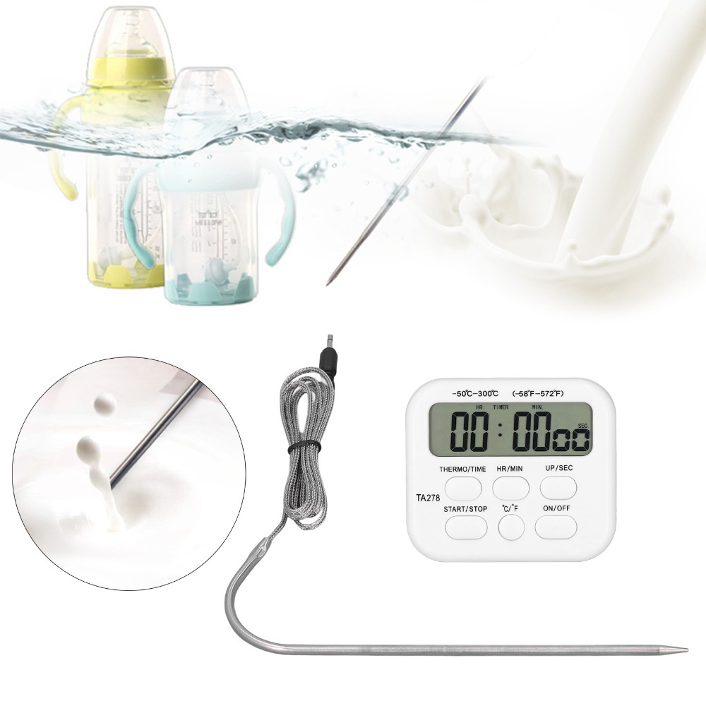 เทอร์โมมิเตอร์วัดอุณหภูมิอาหาร - Pool Alarm Float บทวิจารณ์และราคา