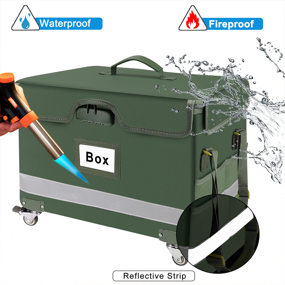 กล่องเก็บของทนไฟ กล่องเอกสารปล - Fire Safe Document บทวิจารณ์และราคา