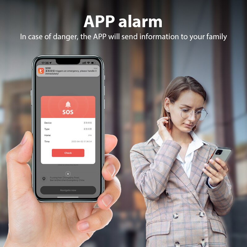 อุปกรณ์เตือนภัยส่วนบุคคล SOS ฉ - Personal Alarm Keychain บทวิจารณ์และราคา