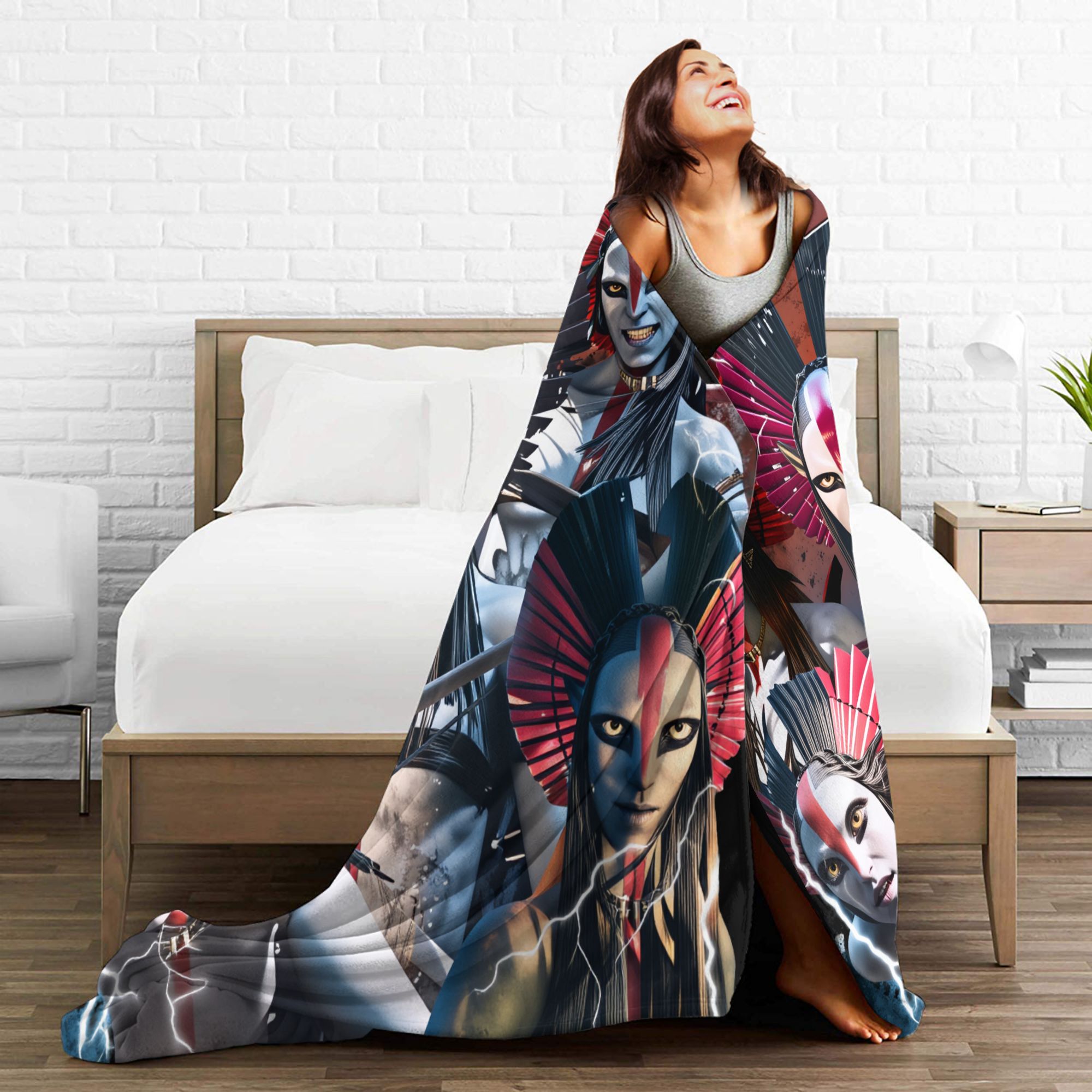 ผ้าห่มวารัง ลายอวตาร ไฟและเถ้า - Fire Blanket Kitchen บทวิจารณ์และราคา