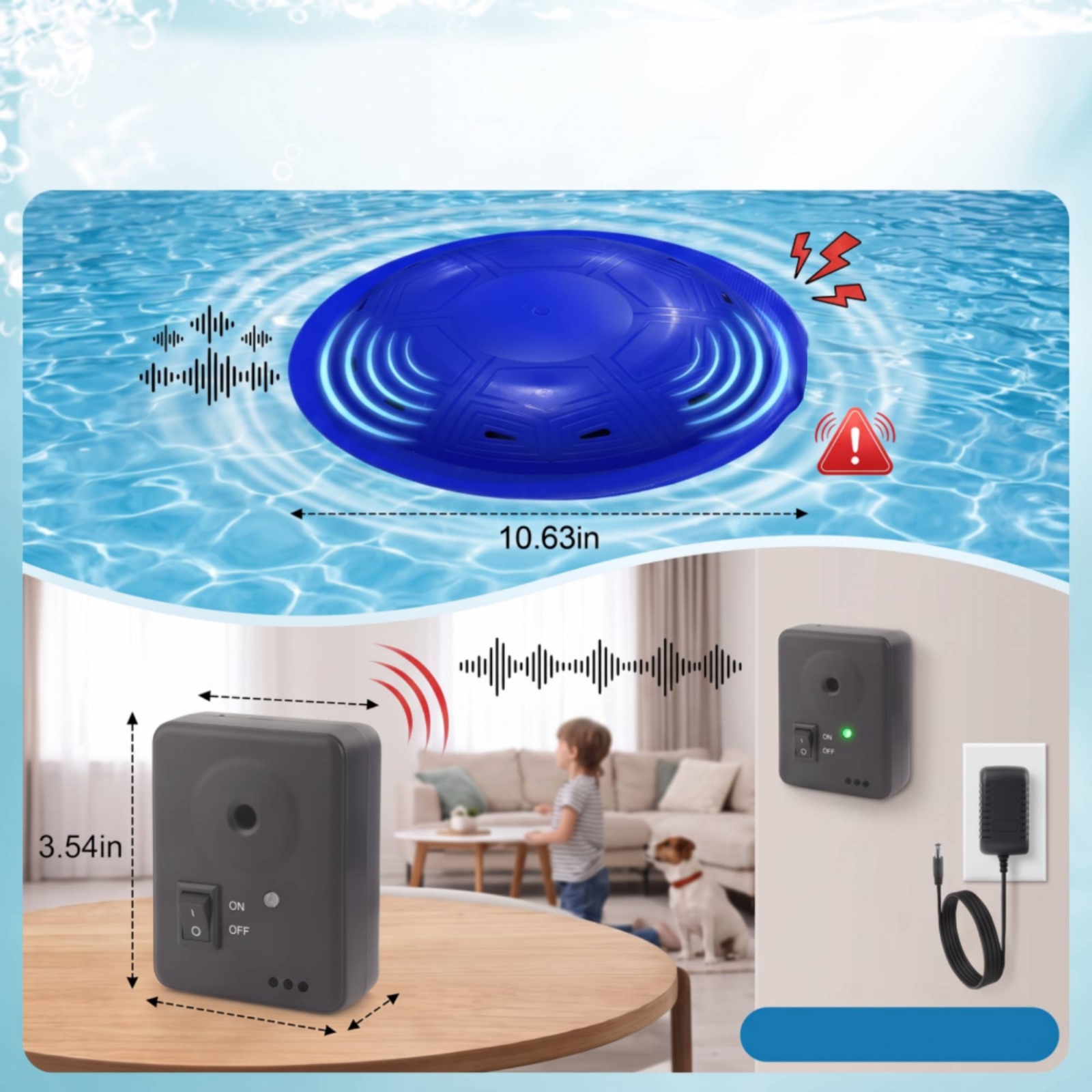 สัญญาณเตือนความปลอดภัยในสระน้ำ - Pool Alarm Float บทวิจารณ์และราคา