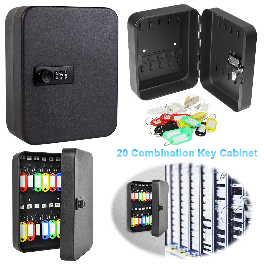 กล่องล็อคกุญแจ20ช่องมีตะขอกุญแ - Lockbox Key Secure บทวิจารณ์และราคา