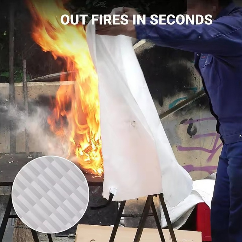 1/1.5/2M ผ้าห่มดับเพลิงฉุกเฉิน - Fire Blanket Kitchen บทวิจารณ์และราคา