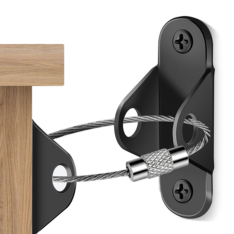 1 ชุด อุปกรณ์ยึดเฟอร์นิเจอร์ป้ - Earthquake Anchor Strap บทวิจารณ์และราคา