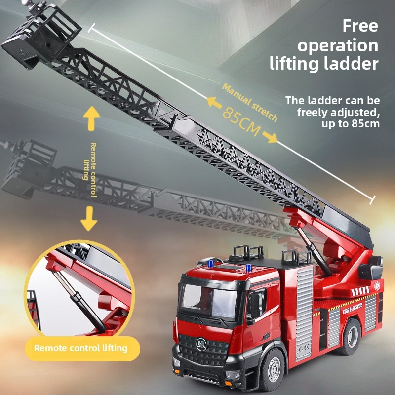 22CH RC Fire รถบรรทุก RC Aeria - Fire Escape Ladder บทวิจารณ์และราคา