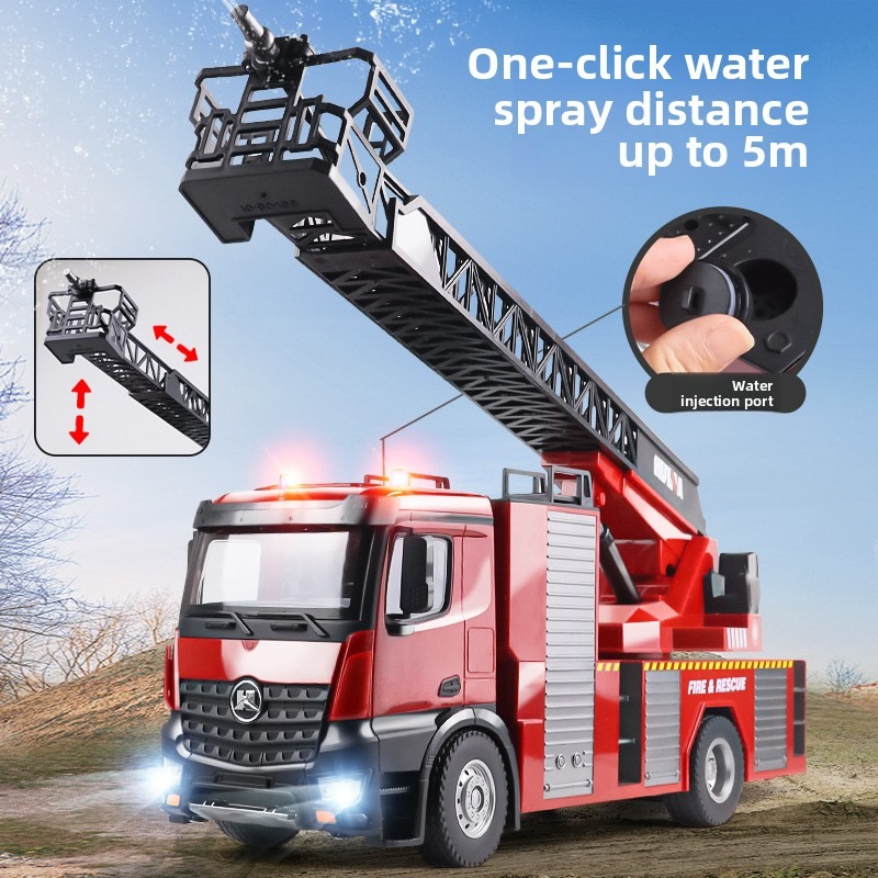 22CH RC Fire รถบรรทุก RC Aeria - Fire Escape Ladder บทวิจารณ์และราคา