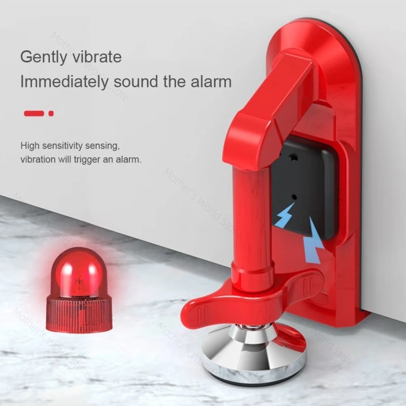 ตัวล็อคประตูแบบดูดสุญญากาศ อลู - Door Stop Alarm บทวิจารณ์และราคา