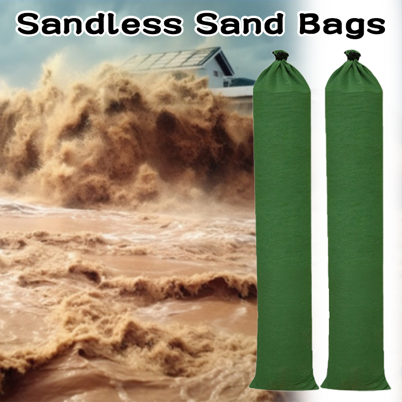 2 ชิ้นถุงทรายไร้ทรายป้องกันการ - Flood Barrier Bag บทวิจารณ์และราคา