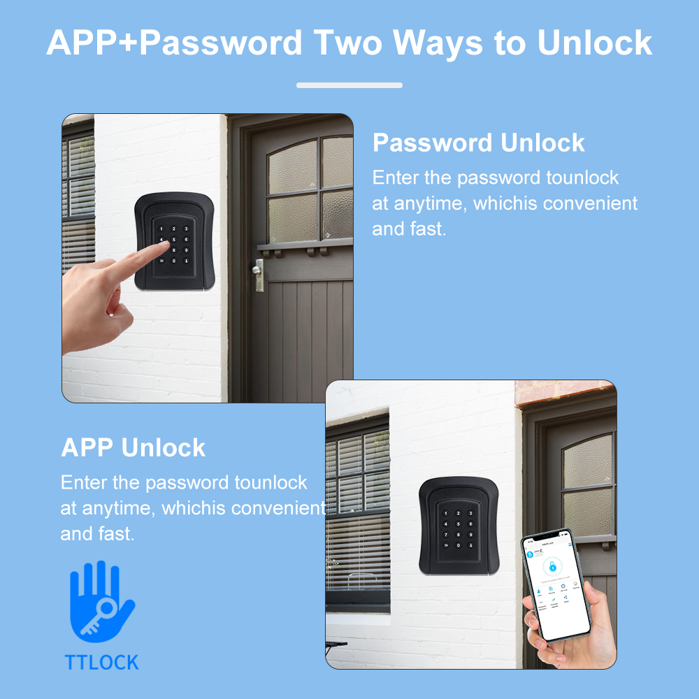 TTLock กล่องกุญแจไร้สายกุญแจกั - Lockbox Key Secure บทวิจารณ์และราคา