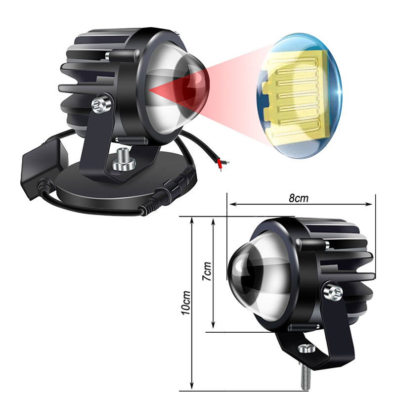 12V-80V Universal LED เลเซอร์  - Power Outage Light บทวิจารณ์และราคา