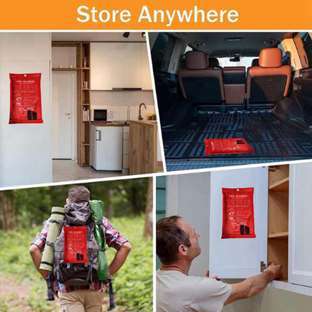 A40Z-ผ้าห่มดับเพลิงฉุกเฉิน, ผ้ - Fire Blanket Kitchen บทวิจารณ์และราคา