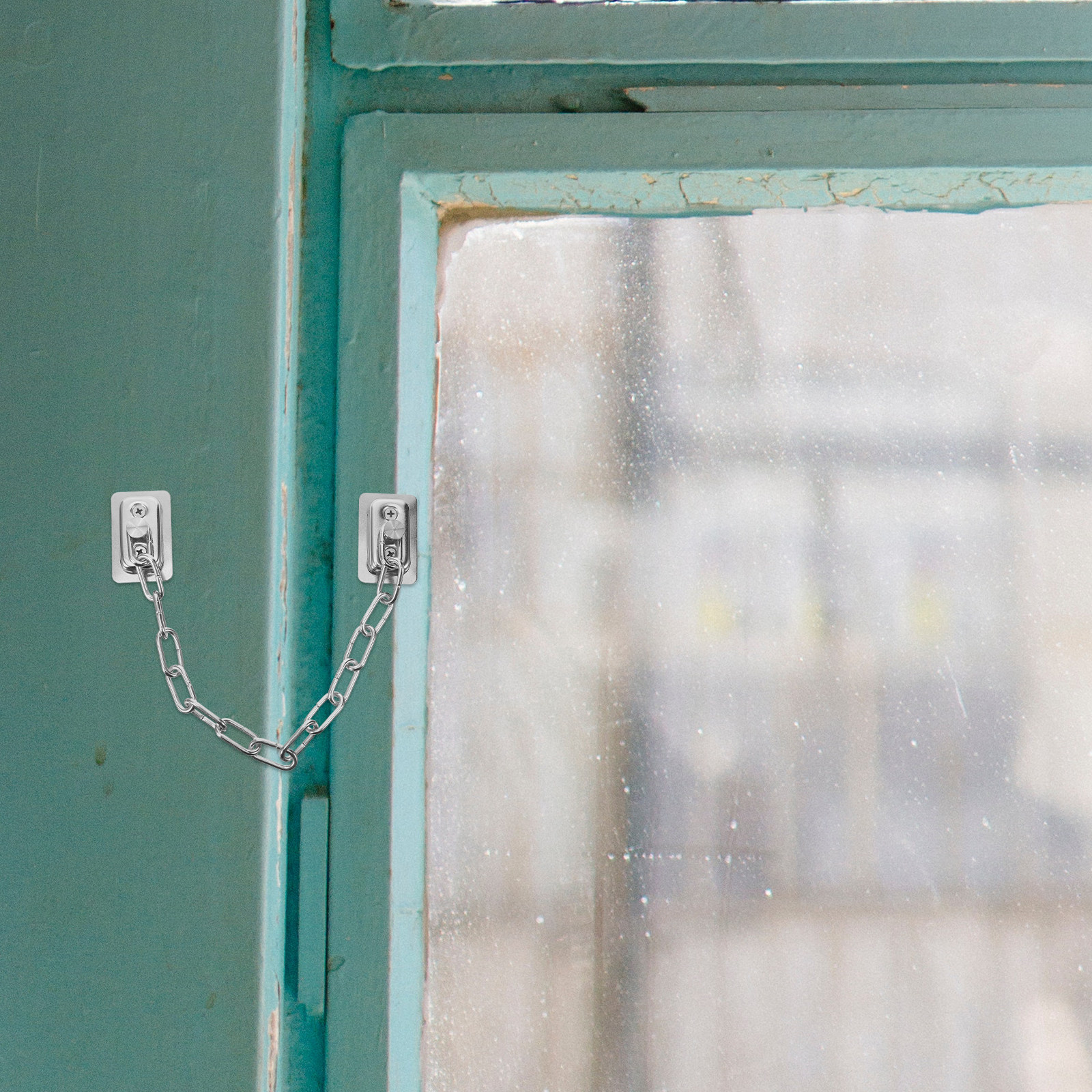 ล็อคประตูโซ่สแตนเลสแบบมืออาชีพ - Security Chain Door บทวิจารณ์และราคา