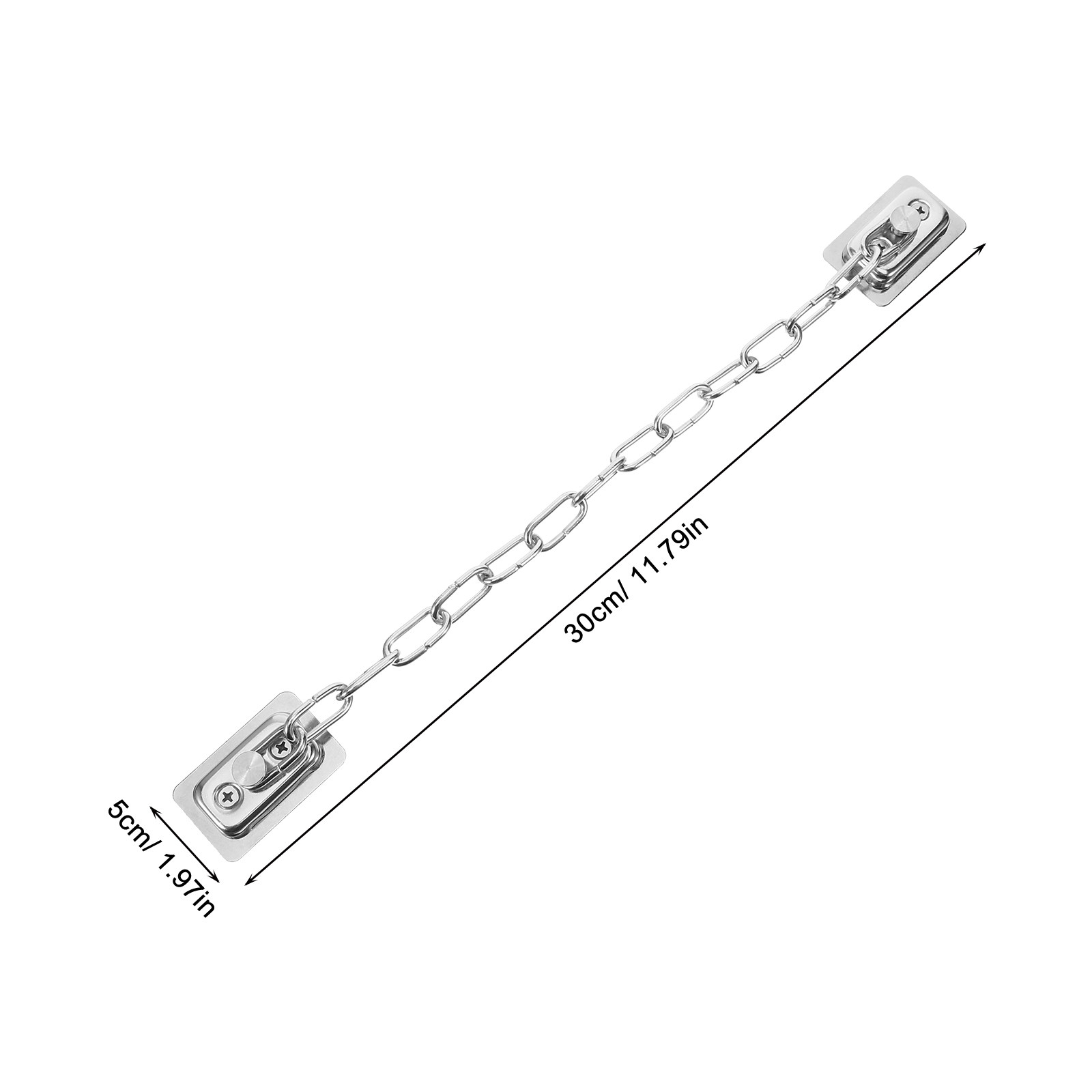 ล็อคประตูโซ่สแตนเลสแบบมืออาชีพ - Security Chain Door บทวิจารณ์และราคา