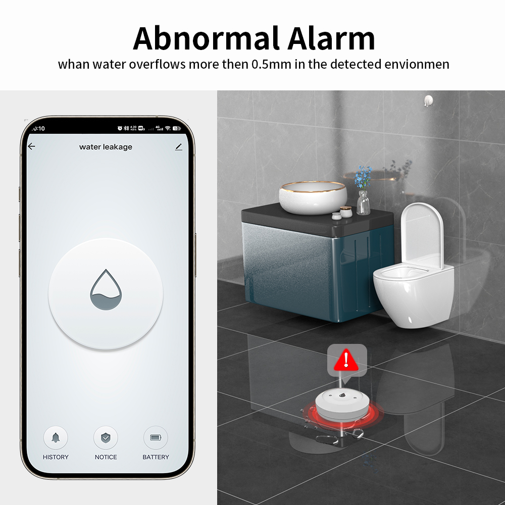 TNCE ZigBee3.0 Tuya Smart Wate - Water Alarm Sensor บทวิจารณ์และราคา