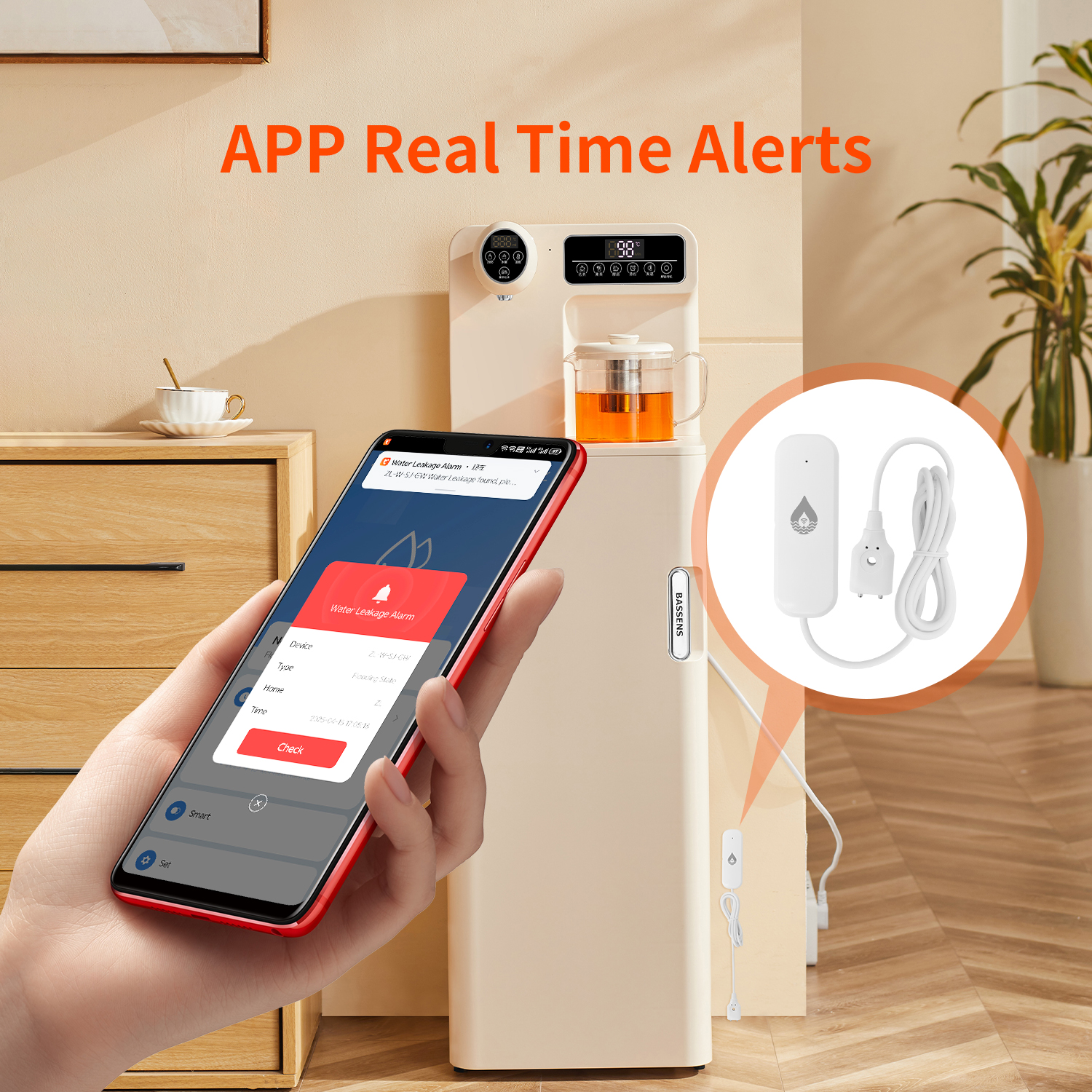 YFK Tuya WiFi เซ็นเซอร์ตรวจจับ - Water Alarm Sensor บทวิจารณ์และราคา