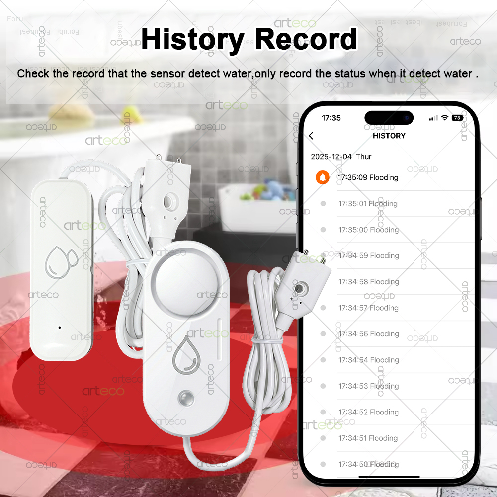 เซ็นเซอร์ตรวจจับน้ำรั่วซึม Zig - Water Alarm Sensor บทวิจารณ์และราคา