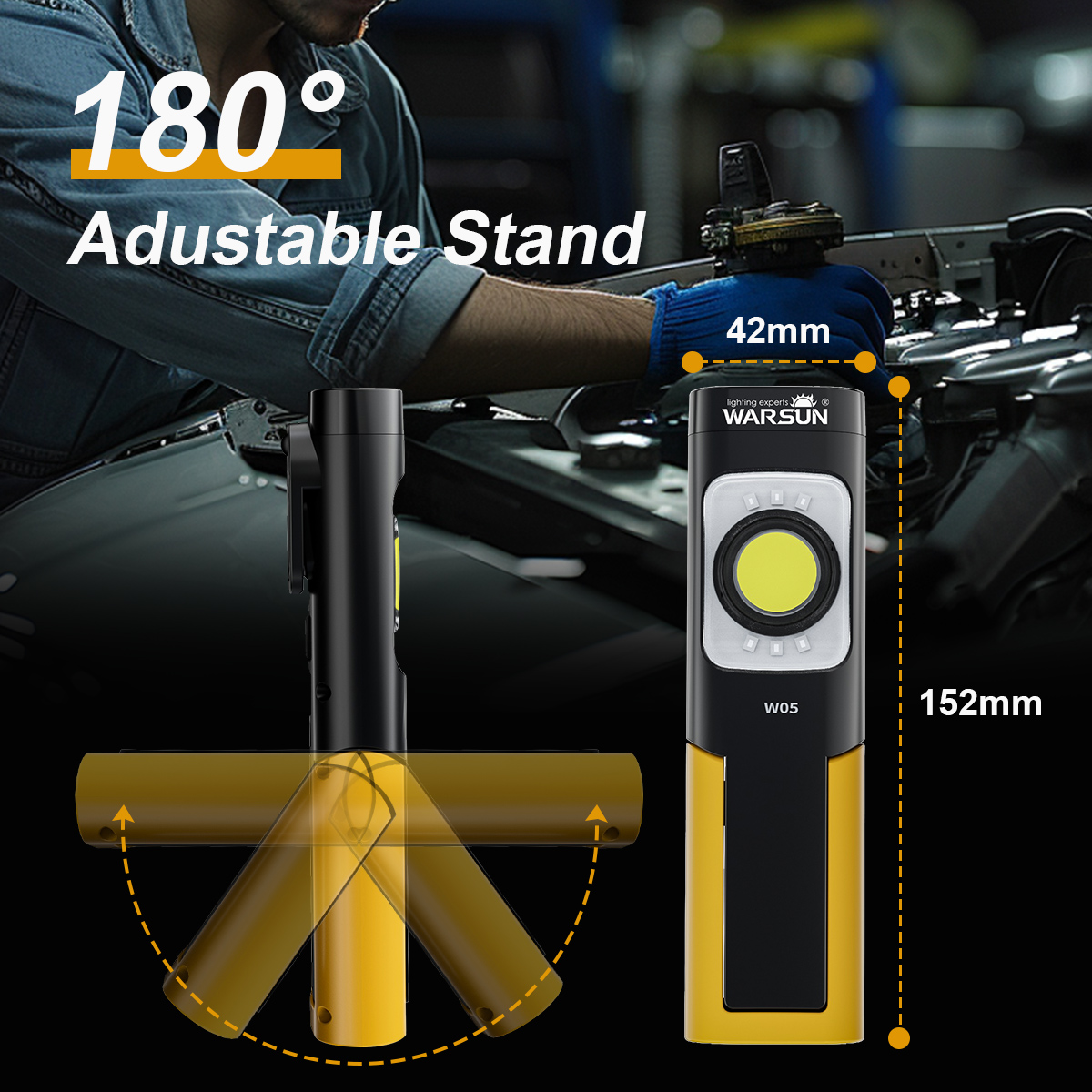 ไฟฉาย LED รุ่น WARSUN W05S แบบ - Power Outage Light บทวิจารณ์และราคา