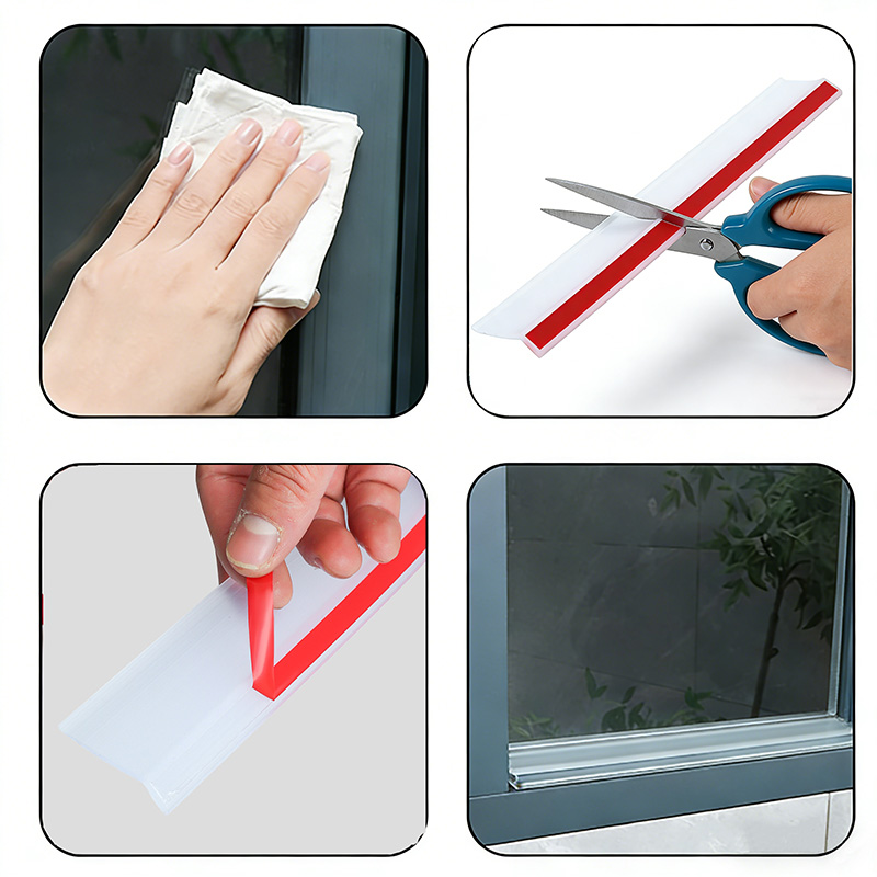 แถบกั้นน้ำแบบใสสำหรับหน้าต่าง  - Window Lock Bar บทวิจารณ์และราคา