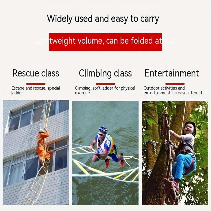 5 เมตร Fire Escape บันได Anti- - Fire Escape Ladder บทวิจารณ์และราคา