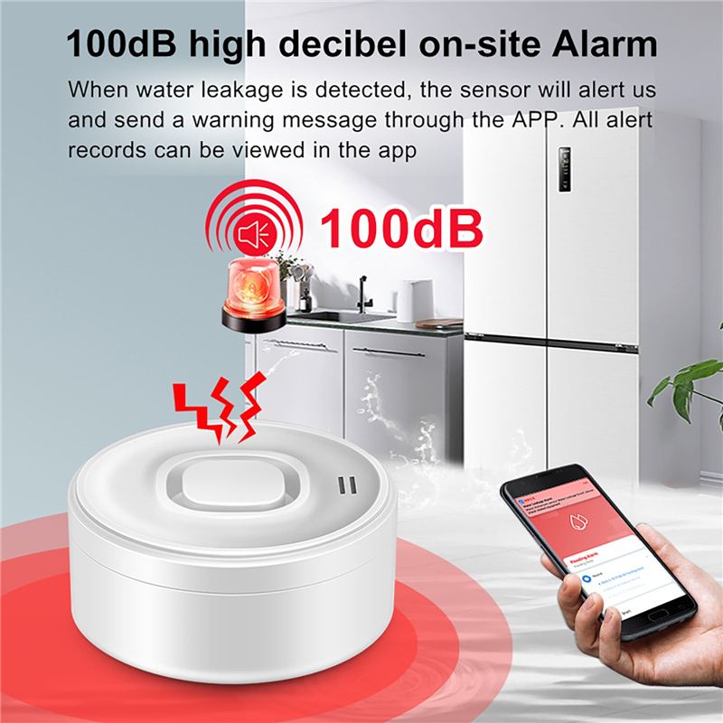 เครื่องตรวจจับน้ำรั่วแบบสมาร์ท - Water Alarm Sensor บทวิจารณ์และราคา