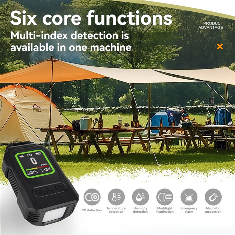 เครื่องตรวจจับคาร์บอนมอนอกไซด์ - Co Detector Plug บทวิจารณ์และราคา