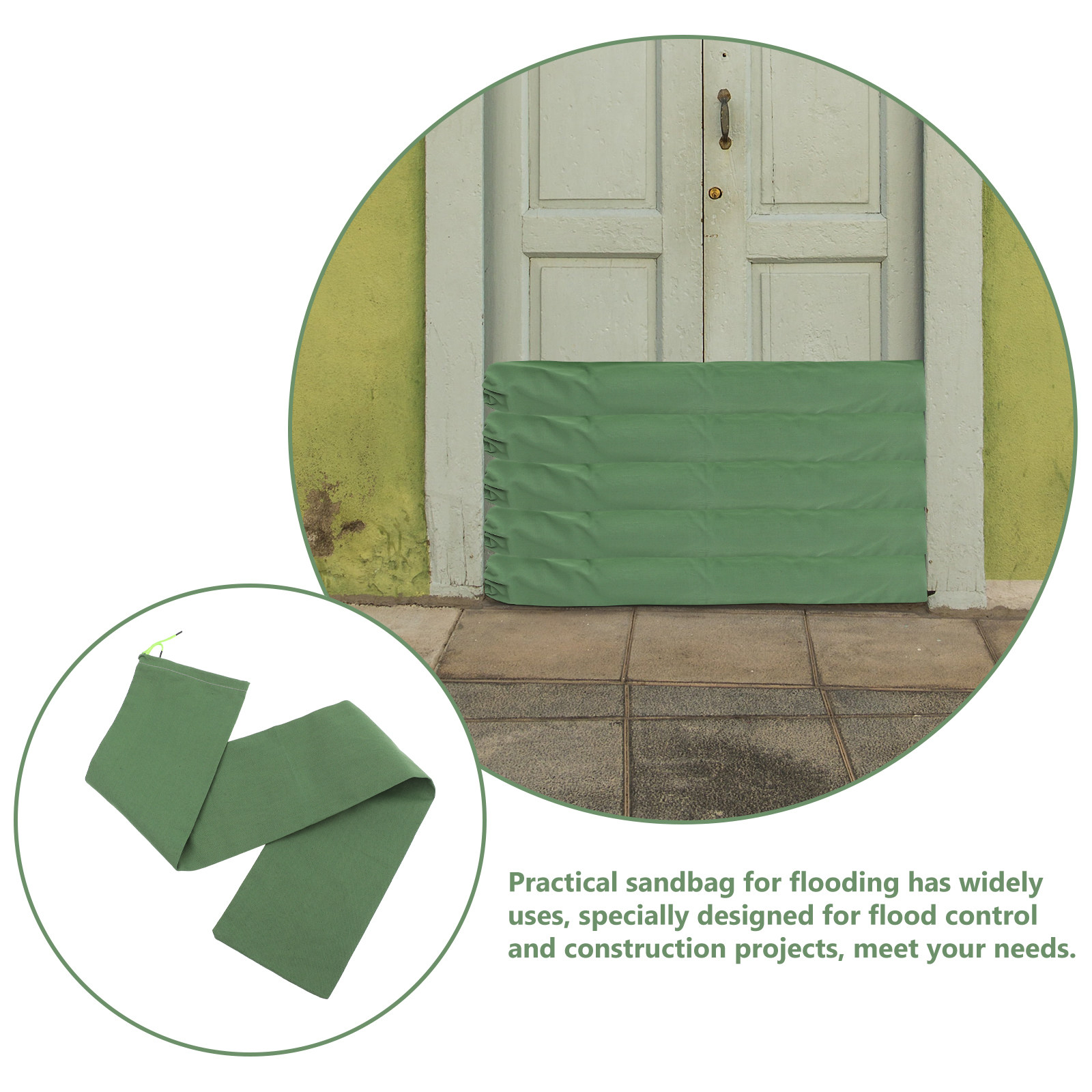 กระสอบทรายกันน้ำแบบใช้ซ้ำได้ ผ - Flood Barrier Bag บทวิจารณ์และราคา