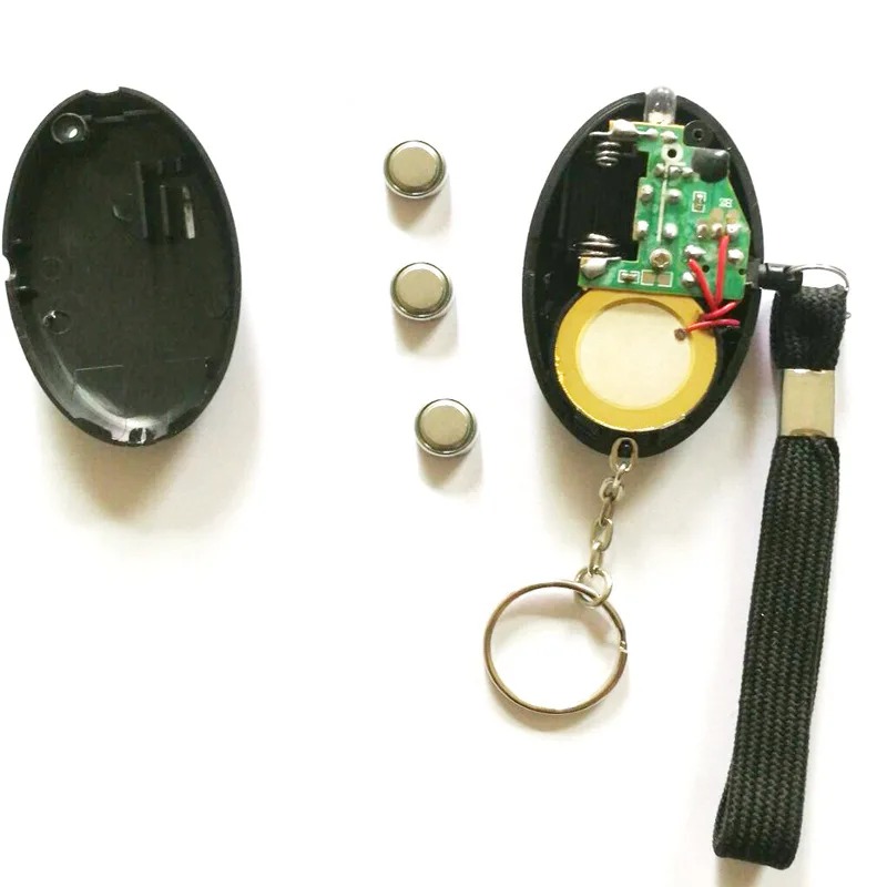 สัญญาณกันขโมย 130dB ป้องกันตัว - Personal Alarm Keychain บทวิจารณ์และราคา