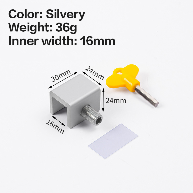 ตัวล็อคหน้าต่างแบบปรับได้ อลูม - Window Lock Bar บทวิจารณ์และราคา