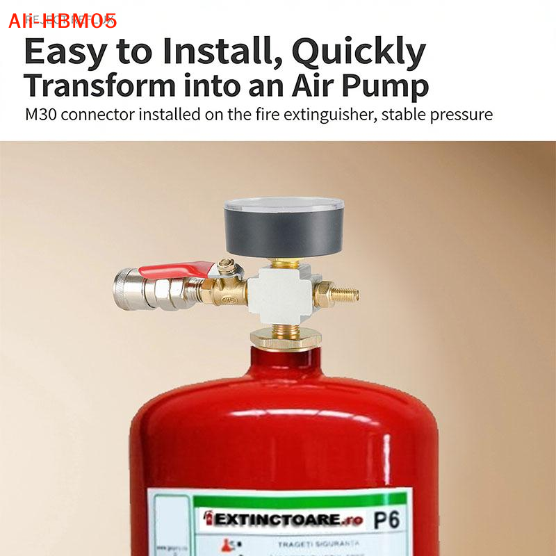 (HB05) อะแดปเตอร์แรงดันถังลมขน - Fire Extinguisher Small บทวิจารณ์และราคา