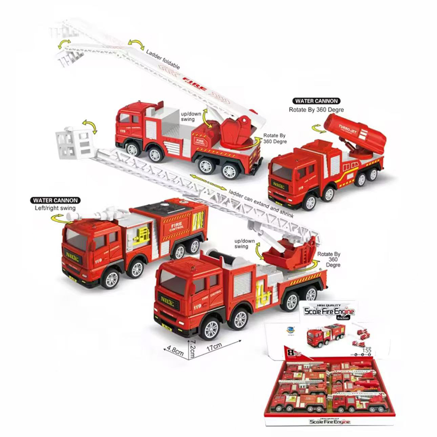 1 PC-รถดับเพลิง 1:32 การจำลองก - Fire Escape Ladder บทวิจารณ์และราคา