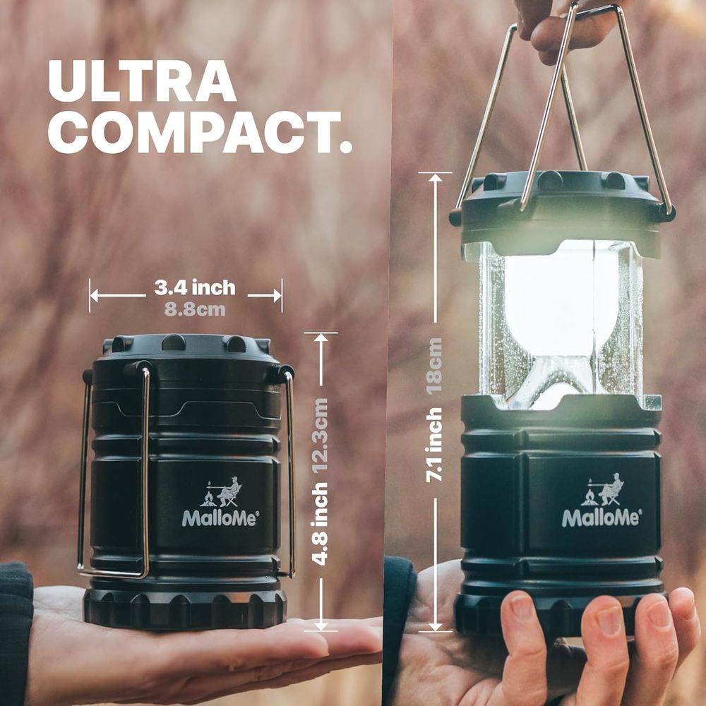 โคมไฟตั้งแคมป์ LED หลากสี 4 ชิ - Power Outage Light บทวิจารณ์และราคา