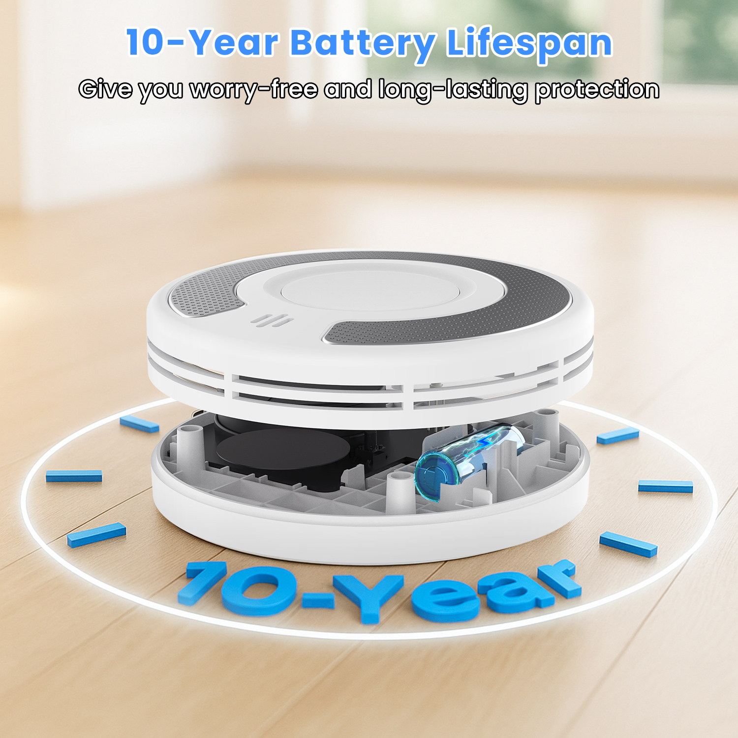 เครื่องตรวจจับควันแบบสแตนด์อโล - Smoke Detector Interconnected บทวิจารณ์และราคา
