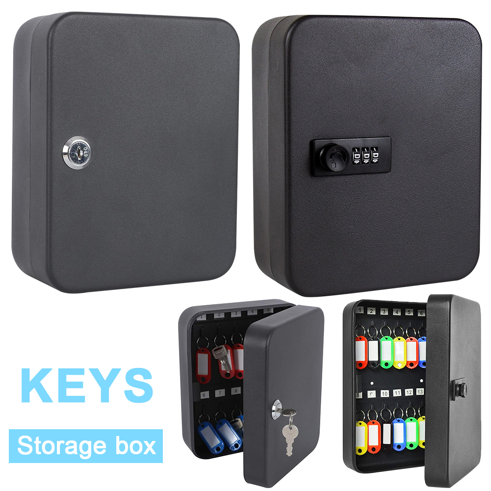 ตู้เก็บกุญแจแบบรวม20ช่องมีตะขอ - Lockbox Key Secure บทวิจารณ์และราคา