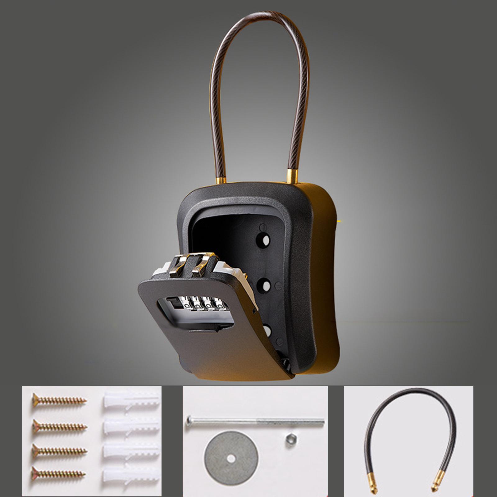 กล่องล็อคกุญแจกล่องรักษาความปล - Lockbox Key Secure บทวิจารณ์และราคา