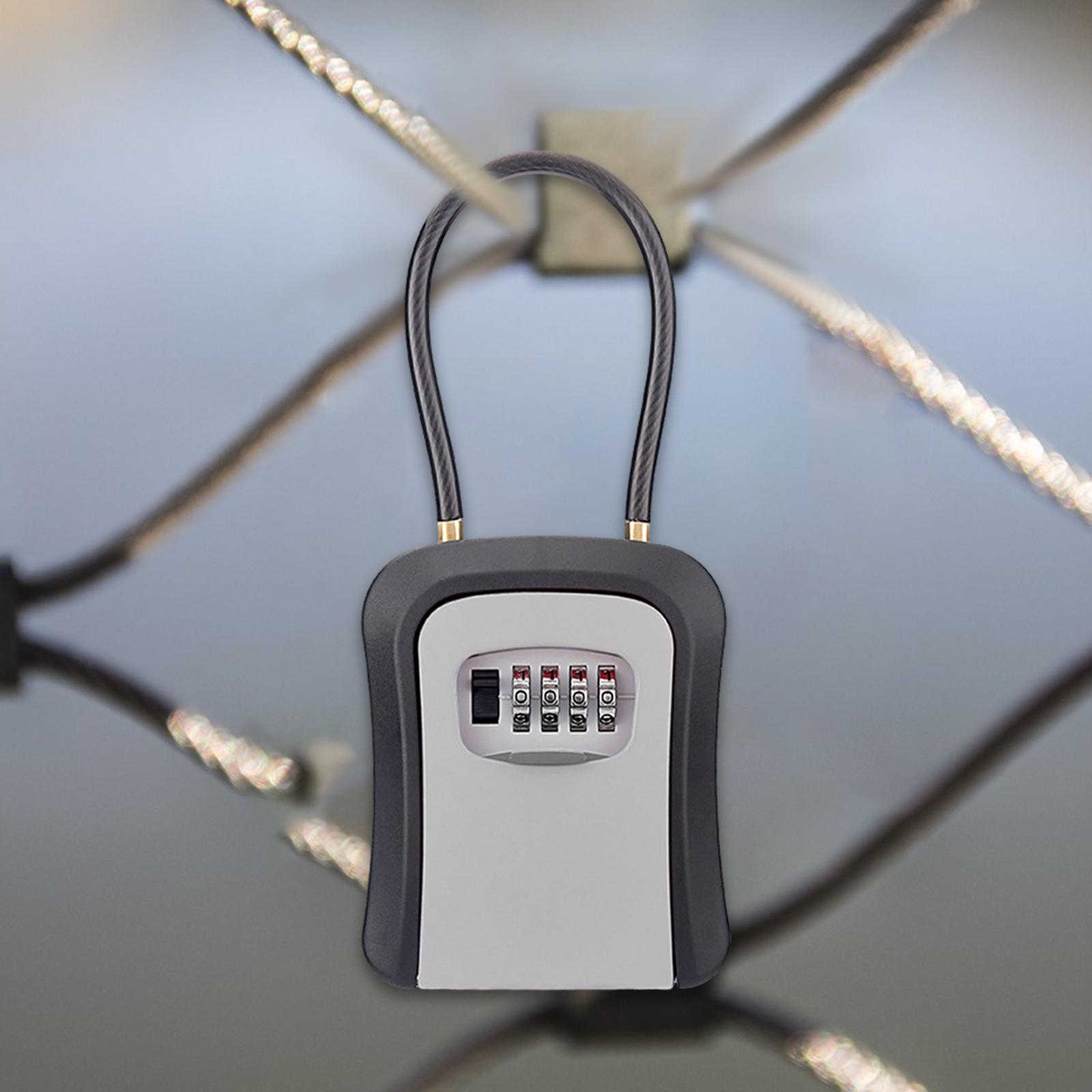 กล่องล็อคกุญแจกล่องรักษาความปล - Lockbox Key Secure บทวิจารณ์และราคา