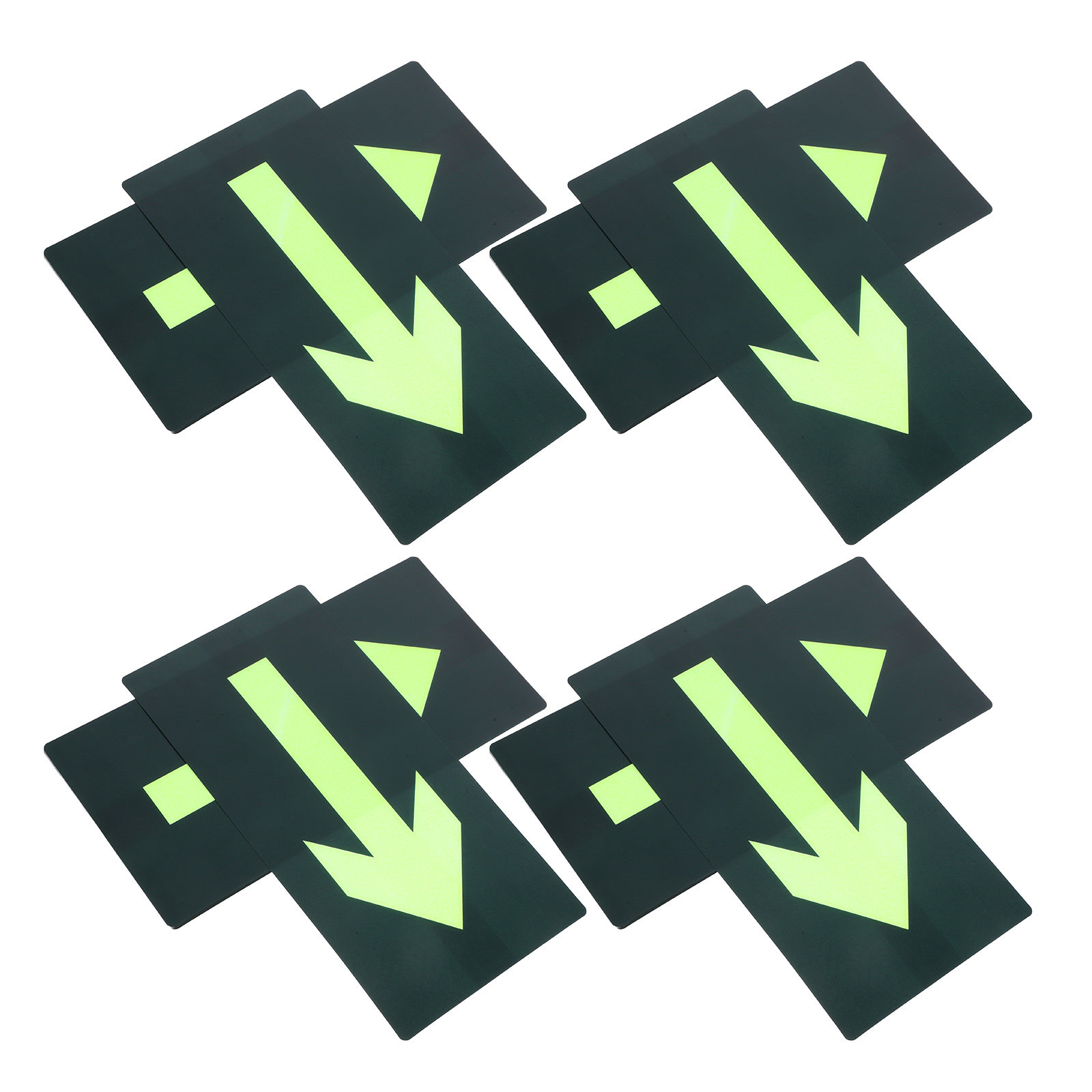 สติกเกอร์ลูกศรทางออกฉุกเฉินเรื - Emergency Exit Sign บทวิจารณ์และราคา