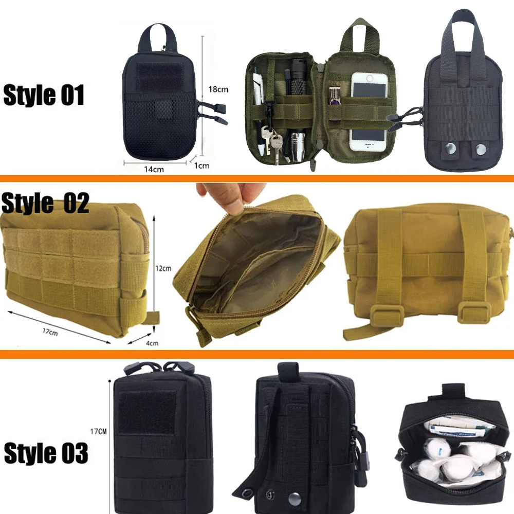 IFAK EDC กระเป๋าเอวกระเป๋าล่าส - First Aid Bag Kit บทวิจารณ์และราคา