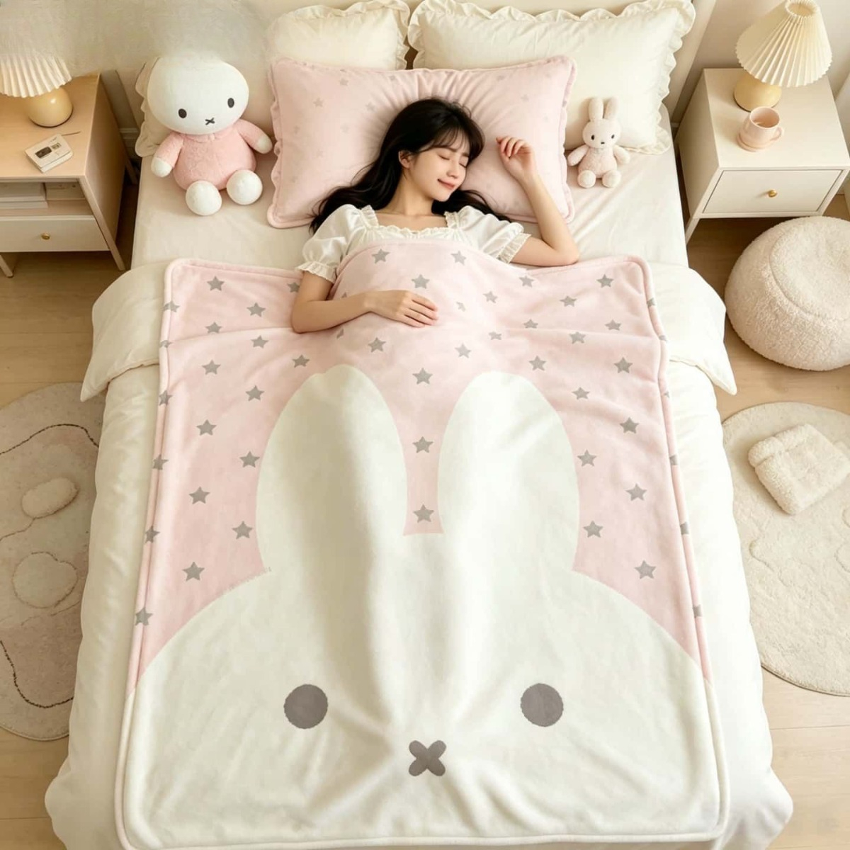 ผ้าห่มมิฟฟี่น่ารัก ลายการ์ตูนม - Fire Blanket Kitchen บทวิจารณ์และราคา